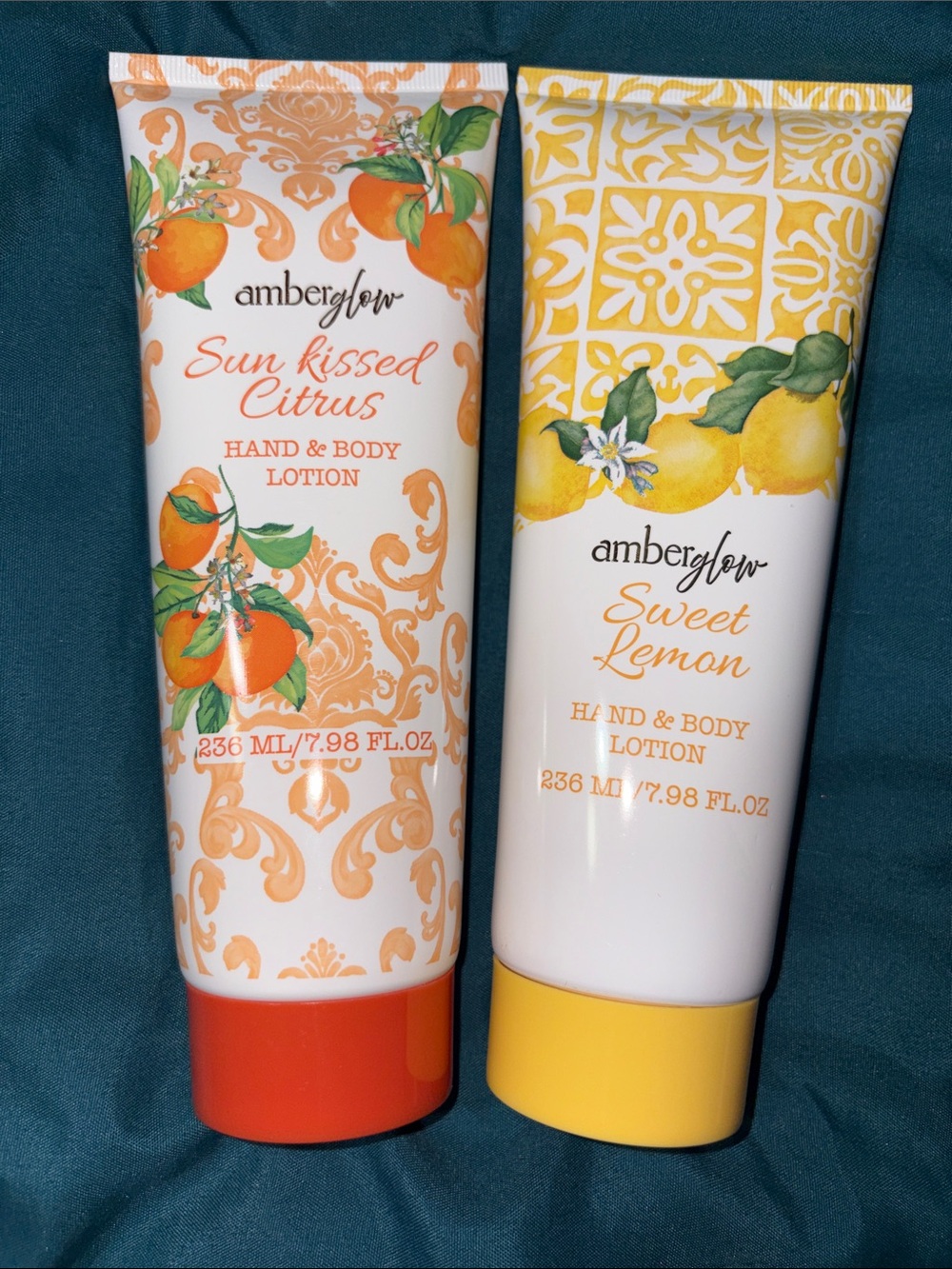 Amber Glow - Sun Kissed Citrus Hand & Body Lotion 7.98 oz